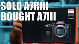 I sold my Sony A7RIII and bought the Sony A7III Heres Why [upl. by Nerha]