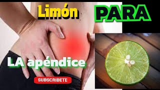 Receta de limón para la apéndice [upl. by Vilhelmina]