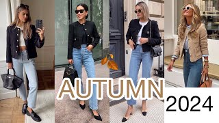 LOOKS CASUALES 2024  OUTFITS CON JEANS  FASHION AUTUMN 2024 [upl. by Stinson632]