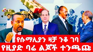 የሱማሊያን ዛቻ ንቆ ገባ የዚያድ ባሬ ልጆች ተንጫጩ [upl. by Aitnahs]