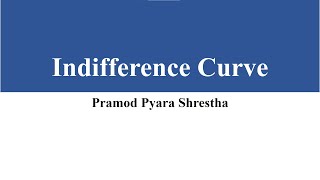 What is Indifference Curve [upl. by Bernetta]