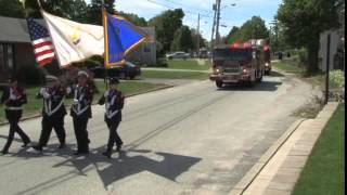 North Providence RI Volunteer Fire Dept 50th anniversary parade [upl. by Ynaoj]