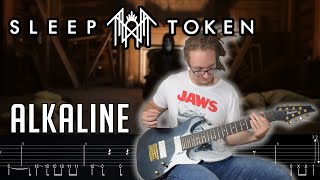 SLEEP TOKEN  Alkaline Guitar cover  tab [upl. by Einitsed]