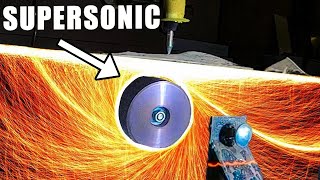 How Fast Can We Spin A Titanium Skateboard Wheel [upl. by Attenohs685]