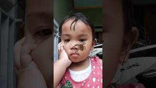 Spider filter prank 🤣 ครอบครัวเอ็นจอย shortvideo viral trending [upl. by Georgeanne]