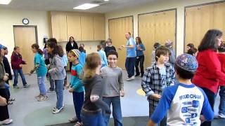 BIM BAM BOM Israeli dance for kids [upl. by Einnoj]