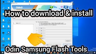 Odin Samsung Flash Tools How to Install in Your laptop and PC 2022 Step By Step [upl. by Timms]