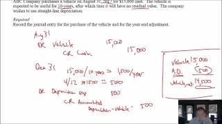 Module 3 Video 2  Adjusting Journal Entries  Problem 31A [upl. by Ateiluj458]