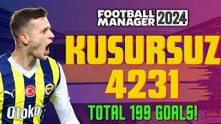 FM24 Hücum Taktiği  Football Manager 2024 Hazır Taktikler [upl. by Qidas]