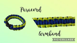 Paracord Armband  Tutorial [upl. by Cherrita213]