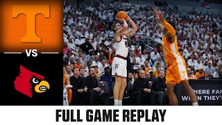 Tennessee vs Louisville Full Game Replay  202425 ACC Men’s Basketball [upl. by Llerrit]