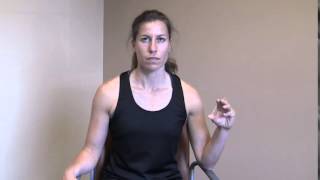 Seated Finger Extension and Thumb Abduction With Resistance [upl. by Byler77]