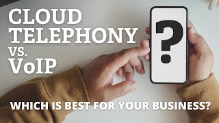 Phone Systems VoIP vs Telephony  November Guide [upl. by Aerdnua32]