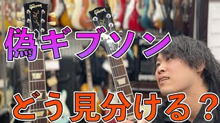 騙されないために！偽物ギブソンの見分け方 【チブソン】 [upl. by Matt]