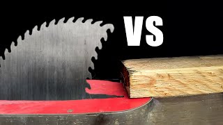 Can Dangerous Saw Blades Cut Wood [upl. by Elocon770]