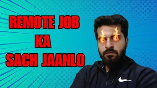 REMOTE JOB VS OFFICE JOB ❓ Neeraj Walia  ezSnippet [upl. by Limemann]