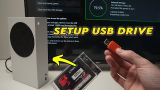 How to Setup External Storage USB Drive on Xbox Series XS [upl. by Leigha]