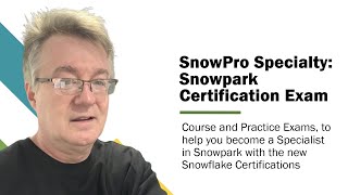 SnowPro Specialty Snowpark Certification Exam [upl. by Aivlys]