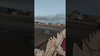 big fire Blackpool happening now hope everyone okay [upl. by Orms562]