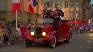 Un programme varié à Sarreguemines pour la fête nationale 2013 [upl. by Ainattirb]