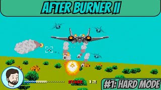 After Burner II Mega Drive  Part 1 Hard Mode [upl. by Nylkaj813]