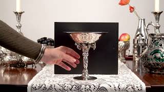 Fun Unboxing of a Sterling Silver Compote at Auction [upl. by Lehsreh]