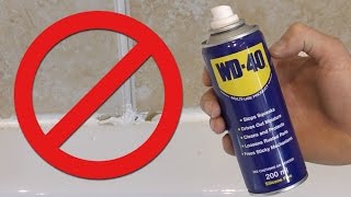 WARNING WD40 silicone remover FAIL [upl. by Hanoy]