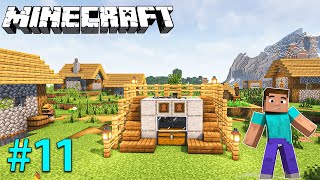 Fully Automatic LEATHER FARM  Minecraft lets play 11 [upl. by Yraillih]