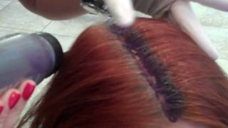 Best Salon Lake Mary Hair Color  Salon Ratay INOA Dimensional Red Haircolor [upl. by Merari596]