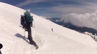 Mt St Helens Ski Descent [upl. by Ailgna]