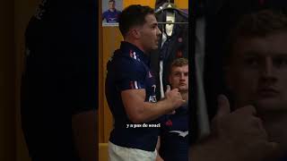 Le discours de la mitemps d’Antoine Dupont face à la Nouvelle Zélande rugbylover [upl. by Kliman]