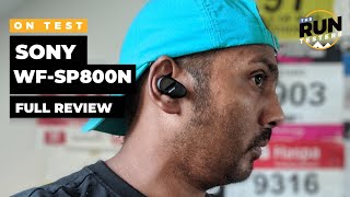 Sony WFSP800N review Run testing Sonys noise cancelling sport earbuds [upl. by Senilec]