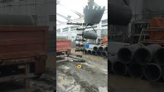 buhayconstruction unloadingRCpipe [upl. by Otit217]