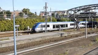 Trains et TGV passant par la gare de Colmar France [upl. by Vergil]