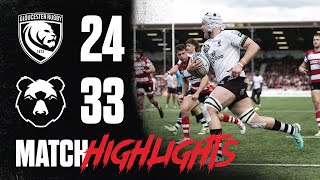 SECOND HALF FIGHTBACK SEALS THRILLING DERBY  Highlights Gloucester Rugby vs Bristol Bears [upl. by Ayirp]