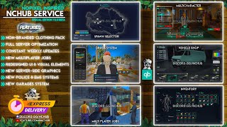 NCHub Special Edition V20 Beta  FiveM QBCore Files NoPixel V40 Inspired  Latest QBCore 2024 [upl. by Viviene]