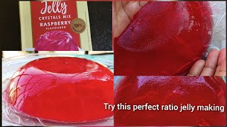 perfect jelly👌Weikfield Jelly recipe weikfield weikfieldpremixjellytipsforjellyjellopudding [upl. by Astrid]