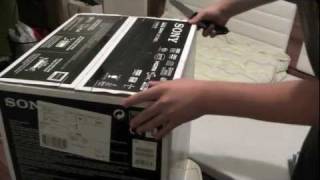 Sony BDVE380 Unboxing GermanDeutsch [upl. by Anujra]