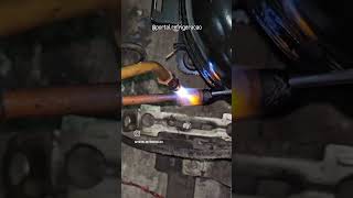 how to new compressor pin wall welding [upl. by Lleryt]