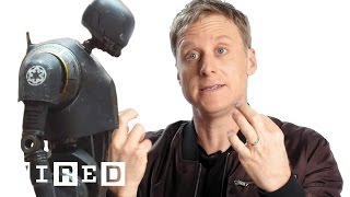 How Alan Tudyk Became Rogue Ones K2SO  WIRED [upl. by Submuloc]