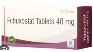 Febuxostat Tablets 40 mg [upl. by Latrell]