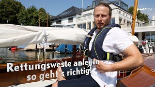 Rettungsweste anlegen – so gehts richtig [upl. by Rocky512]