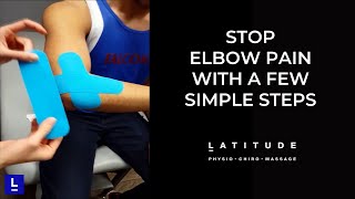 How to tape Tennis Elbow [upl. by Okun]