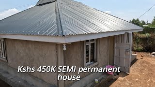 Kshs 480K Semi Permanent Houseaffordablehousing [upl. by Suh]