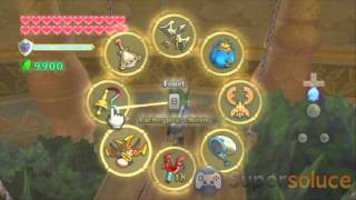 Zelda Skyward Sword  Tour des cieux  Sky Keep Walkthrough part 1 [upl. by Llehsem]