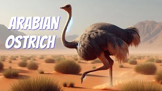 Arabian Ostrich Struthio camelus syriacus [upl. by Rosario]