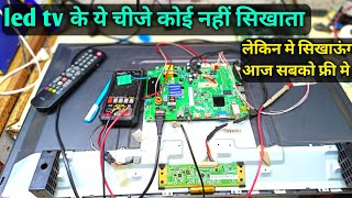 Auto Off problem Led tv board repair  How to repair led tv in hindi  dead led tv repair [upl. by Lifton]