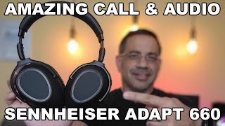 Work from home Great Audio and Calls EPOS Sennheiser Adapt 660 UC [upl. by Quickel979]