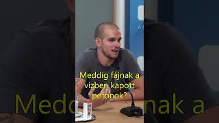 Meddig fájnak a vízben kapott pofonok Rasovszky Kristóf az Arénában [upl. by Hahcim]