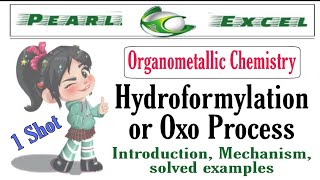 Easy way to understand Hydroformylation or Oxo process in organometallics Chemistry [upl. by Storz]